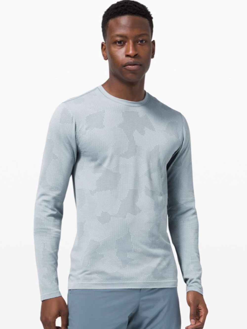 Lululemon Metal Vent Tech or Breathe long-sleeve athletic shirt; Size Large